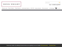 Tablet Screenshot of denis-wright.com